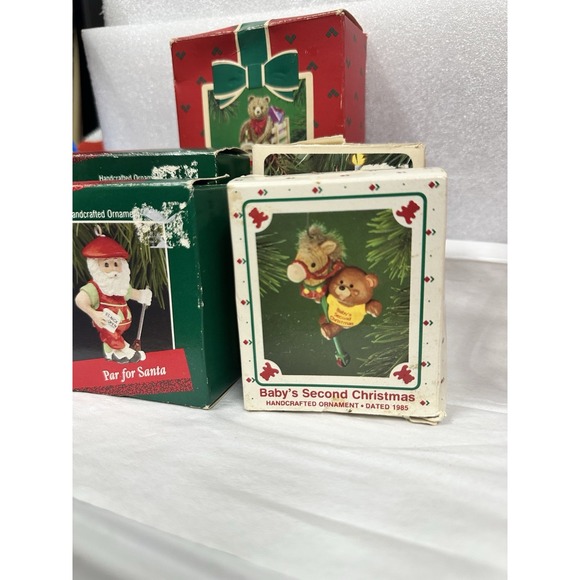 Hallmark Ornament 1984 1985 1988 X2 In Box Rare Vintage Ornaments‎ Drummer Boy